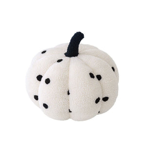 Polka Dots Fleece Pumpkin Plush Toy Pillow