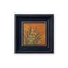 Rustic Delicate Blossom Artwork with Black Ornate Frame
