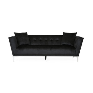 Ryliegh Modern Glam 3 Seater Velvet Sofa