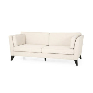 Sabirin Contemporary 3 Seater Fabric Sofa