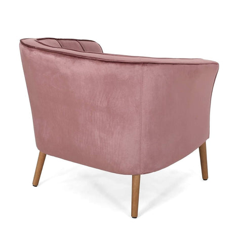 Image of Salazar Glam Velvet Club Chair