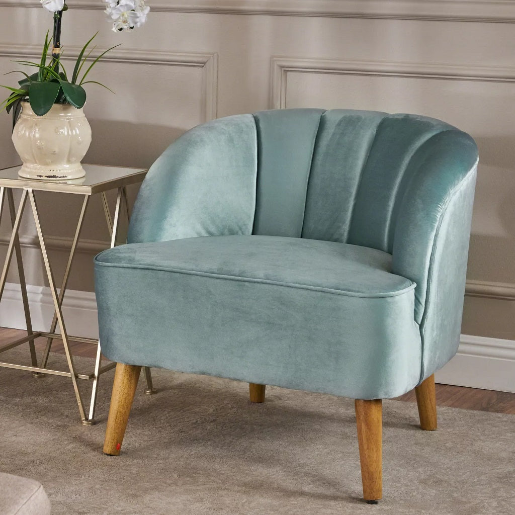 Scarlett Modern New Velvet Accent Chair