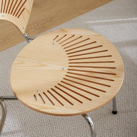 Image of Sunburst Fanback Dining Chair