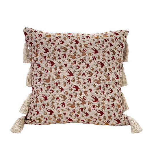 Swallows Tassel Decorative Throw Pillow Cover