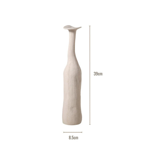 Image of Tall Abstract Bud Ceramic Vases (Set of 3)