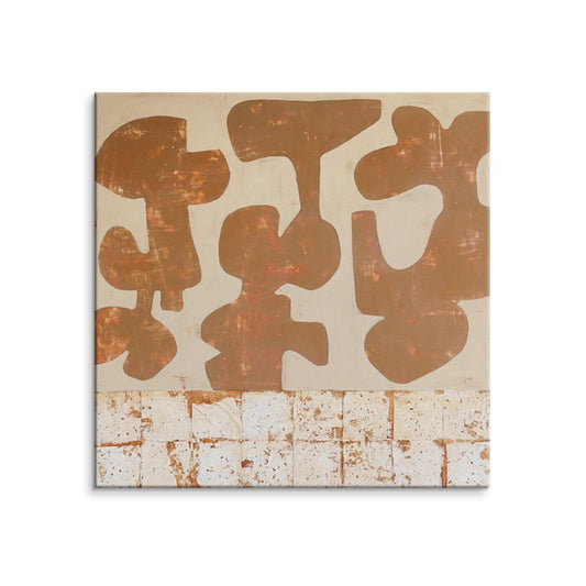 Terracotta Mosaic Wall Art Framed Print