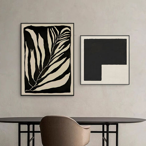 Image of The Leaf Framed Canvas Print