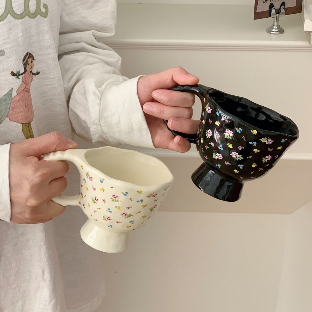 The Vintage Midnight Blossom Cup