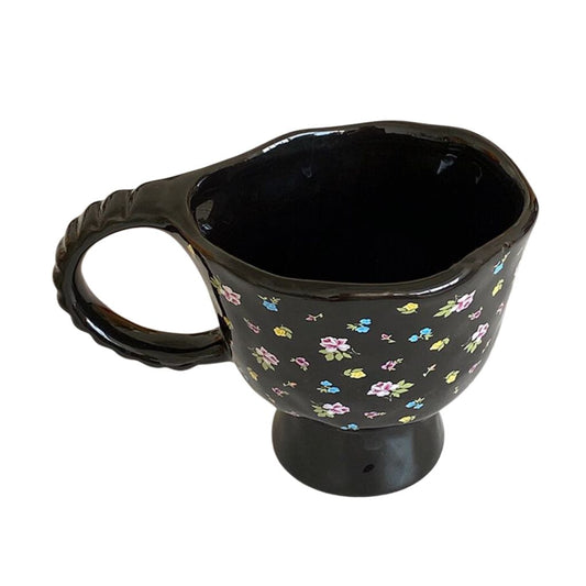 The Vintage Midnight Blossom Cup