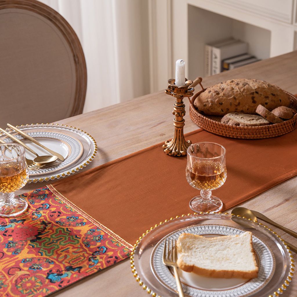 Vibrant Ethnic Bohemian Table Runner