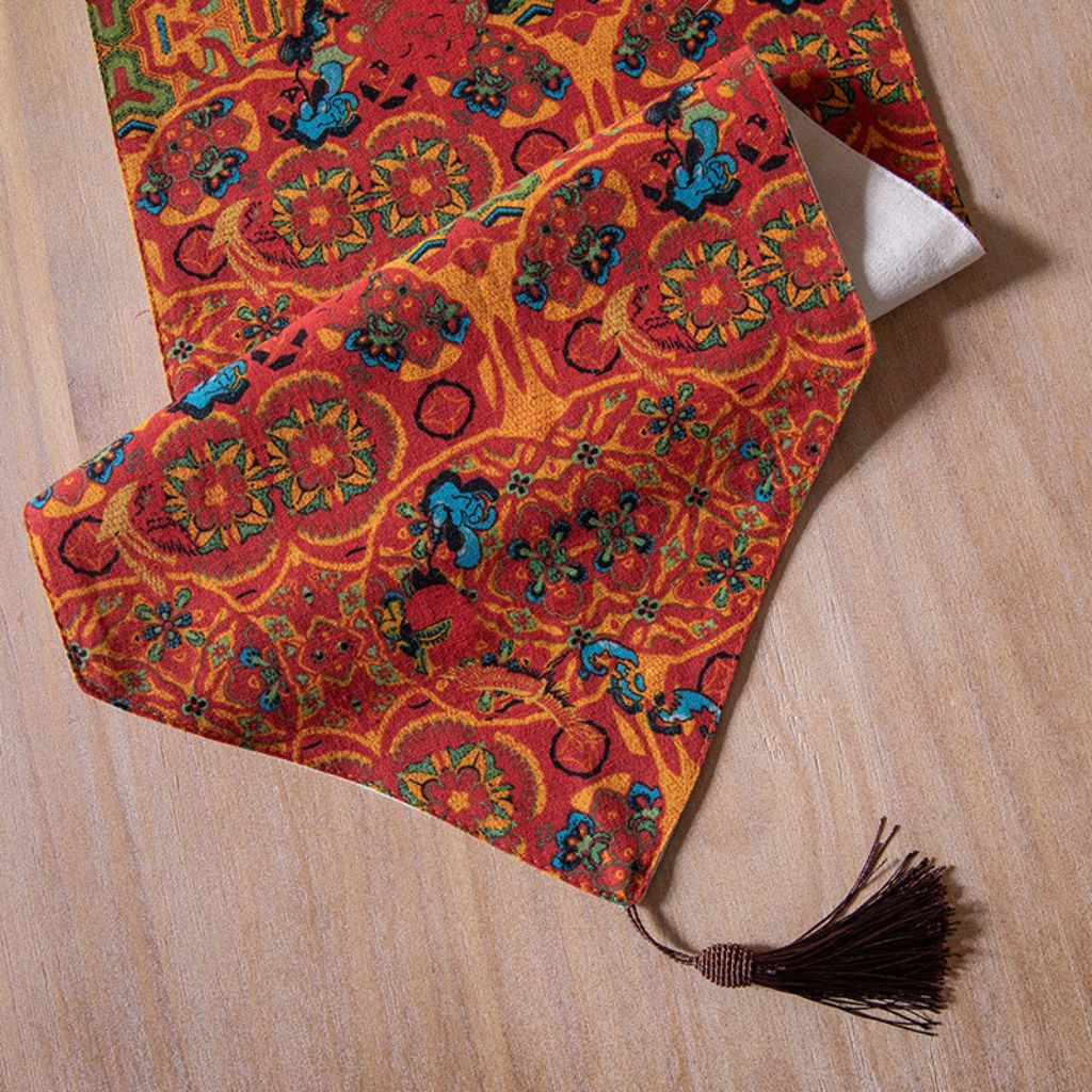 Vibrant Ethnic Bohemian Table Runner