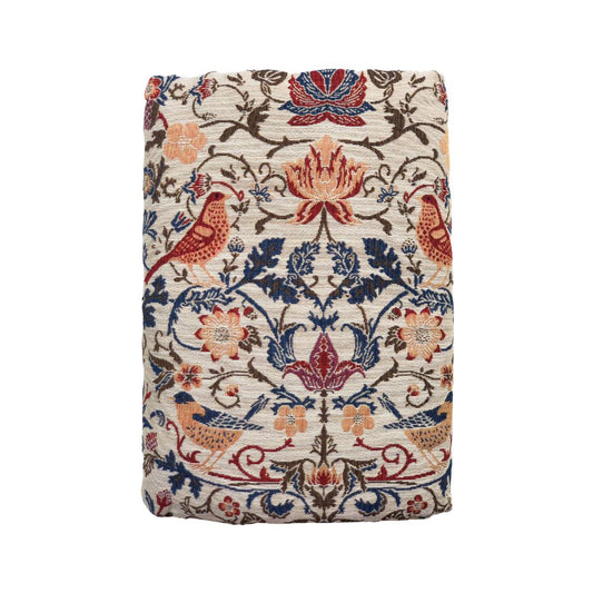 Vintage Floral Whispering Garden Jacquard Tablecloth