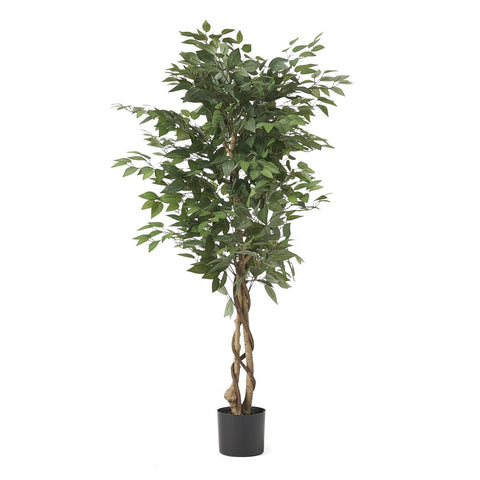 Image of Wasco 5' x 2.5' Artificial Ficus Tree
