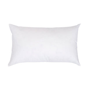 White Polyester Pillow Insert 30 x 50cm