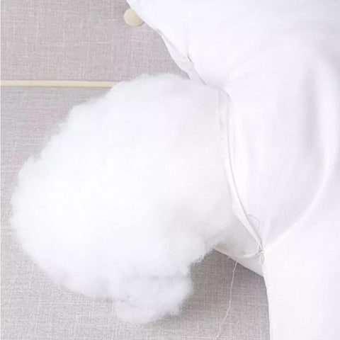 Image of White Polyester Pillow Insert 45 x 45cm