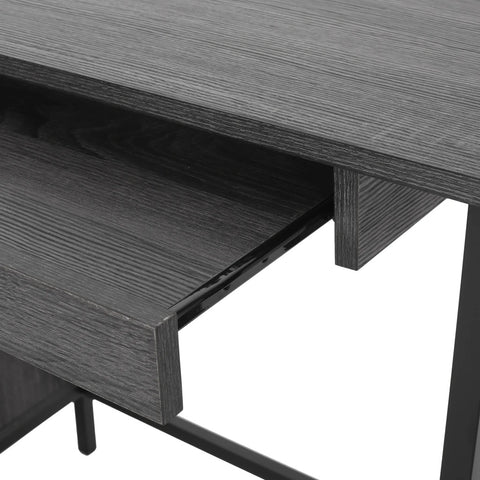 Image of Jeanie Contemporary Faux Wood Computer Desk