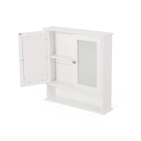 Image of Dillyn Contemporary 2 Door Mirror Medicine Cabinet